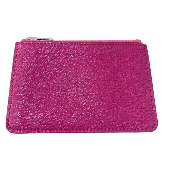 Hermes Ruri Slim Chevre Handbag Rose Pink Purple Silver - Picture 9 of 12